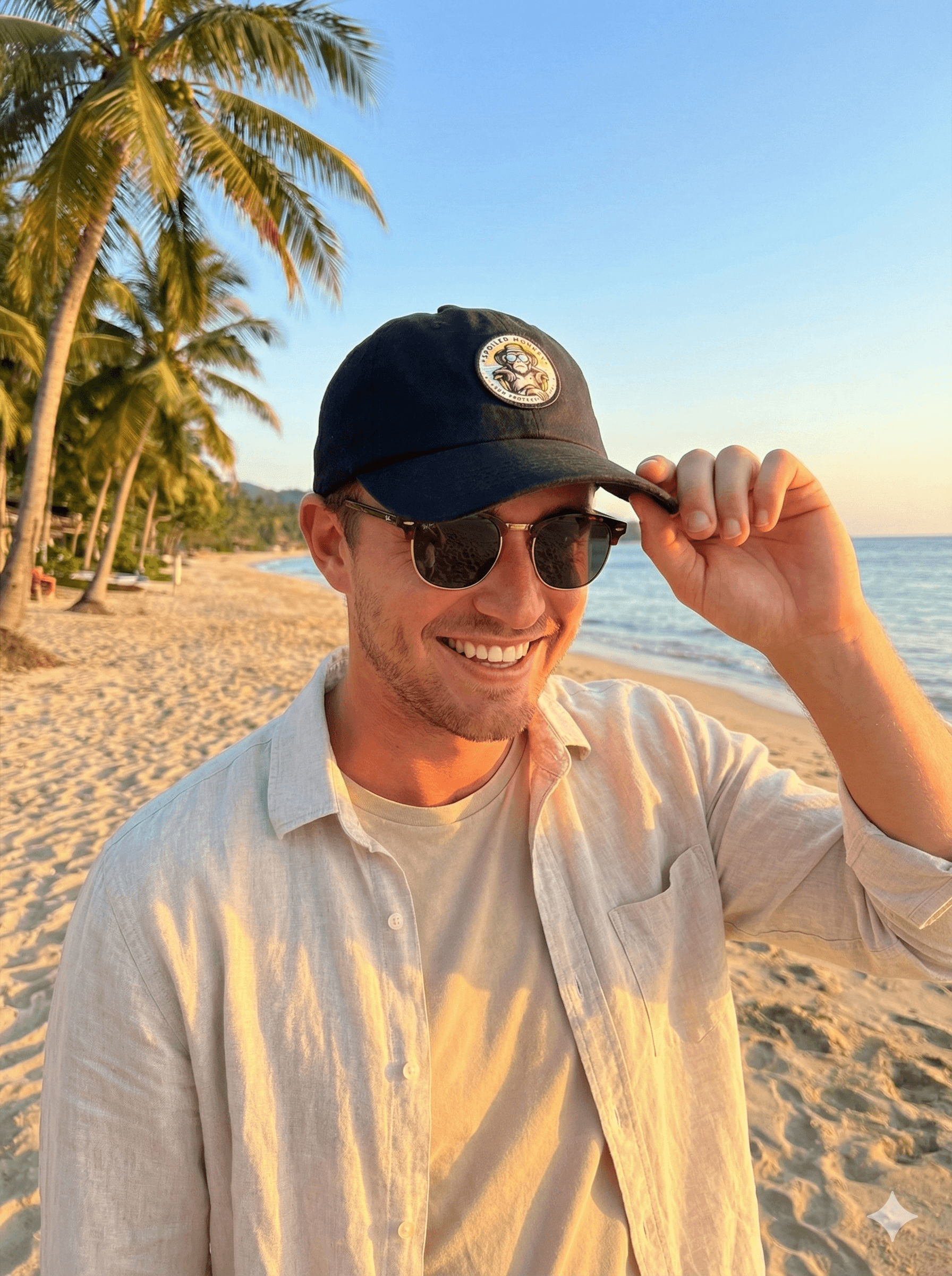 Ball cap outdoor adventure